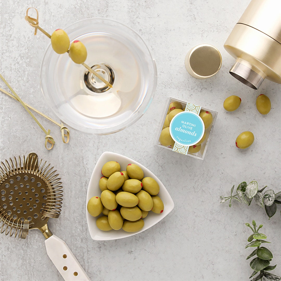 Martini Olive Almonds White Chocolate